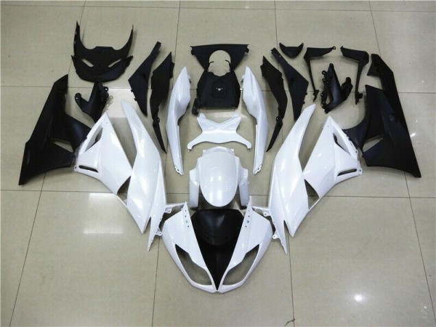 2009-2012 White Kawasaki ZX6R Motorcyle Fairings UK 2009-2012 White Kawasaki ZX6R Motorcyle Fairings UK