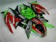 2009-2012 Black Red Green Motorcard Kawasaki ZX6R Motor Fairings UK 2009-2012 Black Red Green Motorcard Kawasaki ZX6R Motor Fairings UK
