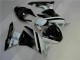 2009-2012 Black White 3M Touch4 Kawasaki ZX6R Motorcycle Fairing Kits UK 2009-2012 Black White 3M Touch4 Kawasaki ZX6R Motorcycle Fairing Kits UK