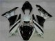2009-2012 Black White 3M Touch4 Kawasaki ZX6R Motorcycle Fairing Kits UK 2009-2012 Black White 3M Touch4 Kawasaki ZX6R Motorcycle Fairing Kits UK