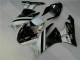 2009-2012 Black White 3M Touch4 Kawasaki ZX6R Motorcycle Fairing Kits UK 2009-2012 Black White 3M Touch4 Kawasaki ZX6R Motorcycle Fairing Kits UK