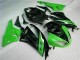 2009-2012 Black Green Kawasaki ZX6R Bike Fairing Kit UK