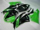 2009-2012 Black Green Kawasaki ZX6R Bike Fairing Kit UK