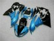 2009-2012 Blue Black Kawasaki ZX6R Motorcyle Fairings UK 2009-2012 Blue Black Kawasaki ZX6R Motorcyle Fairings UK