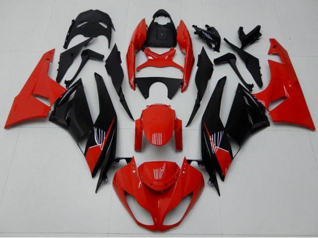 2009-2012 Red Black Kawasaki ZX6R Bike Fairings UK 2009-2012 Red Black Kawasaki ZX6R Bike Fairings UK