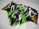 2009-2012 Black Green Red Kawasaki ZX6R Bike Fairing Kit UK 2009-2012 Black Green Red Kawasaki ZX6R Bike Fairing Kit UK