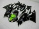 2009-2012 Black Green Kawasaki ZX6R Moto Fairings UK 2009-2012 Black Green Kawasaki ZX6R Moto Fairings UK