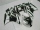 2009-2012 White Black Kawasaki ZX6R Motorcycle Replacement Fairings UK 2009-2012 White Black Kawasaki ZX6R Motorcycle Replacement Fairings UK