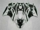 2009-2012 White Black Kawasaki ZX6R Motorcycle Replacement Fairings UK 2009-2012 White Black Kawasaki ZX6R Motorcycle Replacement Fairings UK