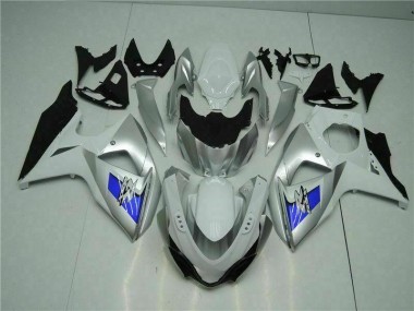 2009-2016 Silver White Suzuki GSXR1000 Motorcycle Bodywork UK