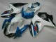 2009-2016 Blue White Suzuki GSXR1000 Motorcycle Fairings Kits UK 2009-2016 Blue White Suzuki GSXR1000 Motorcycle Fairings Kits UK