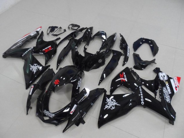 2009-2016 Black Beacon Suzuki GSXR 1000 K9 Motorcycle Fairing Kit UK 2009-2016 Black Beacon Suzuki GSXR 1000 K9 Motorcycle Fairing Kit UK