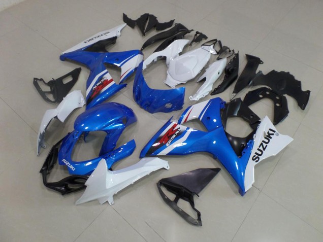 2009-2016 Blue White Suzuki GSXR 1000 K9 Motorcyle Fairings UK 2009-2016 Blue White Suzuki GSXR 1000 K9 Motorcyle Fairings UK