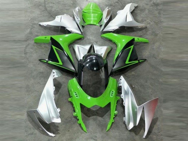 2011-2021 Green Silver Suzuki GSXR 600/750 Motor Fairings UK 2011-2021 Green Silver Suzuki GSXR 600/750 Motor Fairings UK