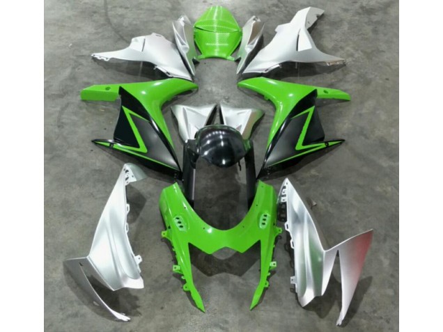 2011-2021 Green Silver Suzuki GSXR 600/750 Bike Fairing Kit UK 2011-2021 Green Silver Suzuki GSXR 600/750 Bike Fairing Kit UK