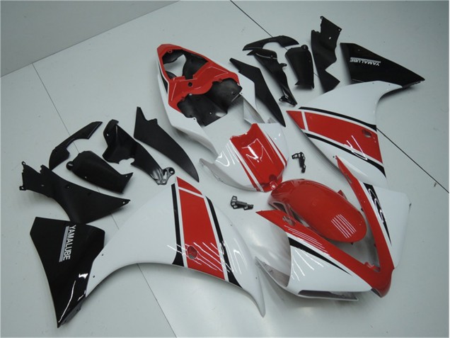 2012-2014 White Red Black Yamaha YZF R1 Motorcylce Fairings UK
