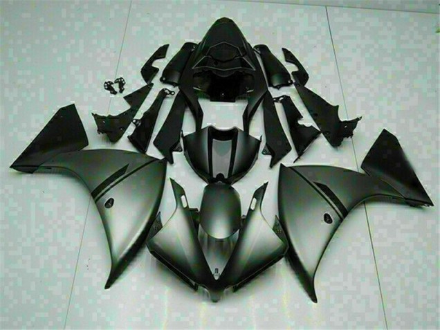 2012-2014 Grey Black Yamaha YZF R1 Moto Fairings UK
