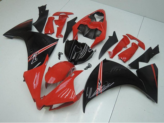 2012-2014 Red Black Yamaha YZF R1 Replacement Motorcycle Fairings UK