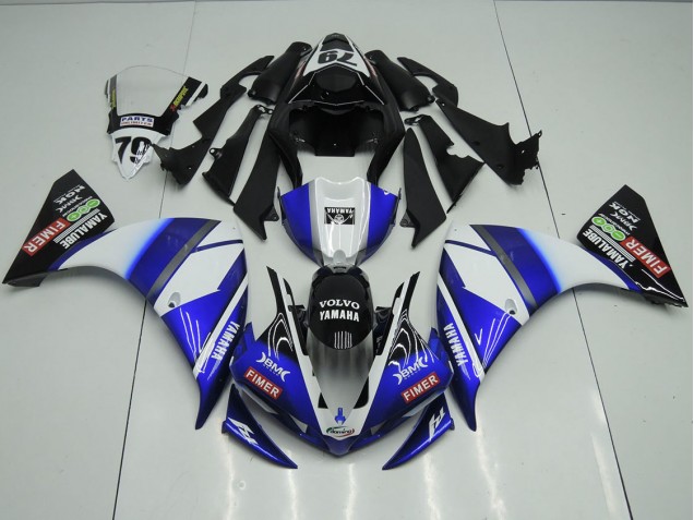 2012-2014 Blue Black Sterilgarda Yamaha YZF R1 Motorcycle Fairing Kit UK