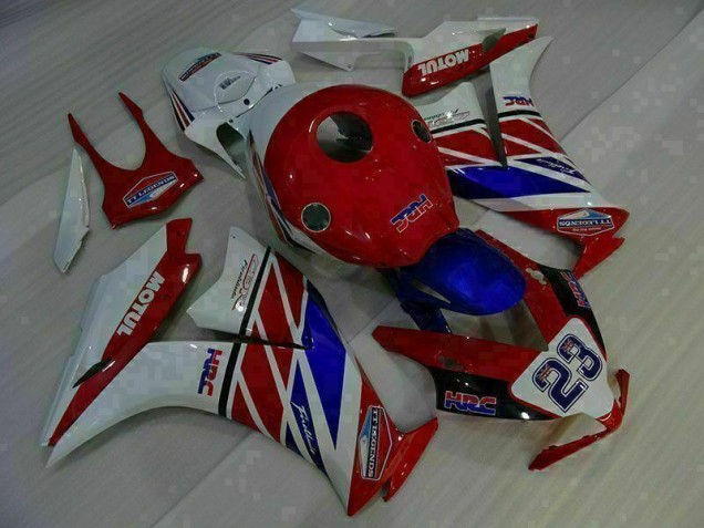 2012-2016 Red White Blue 23 Honda CBR1000RR Bike Fairing Kit UK 2012-2016 Red White Blue 23 Honda CBR1000RR Bike Fairing Kit UK