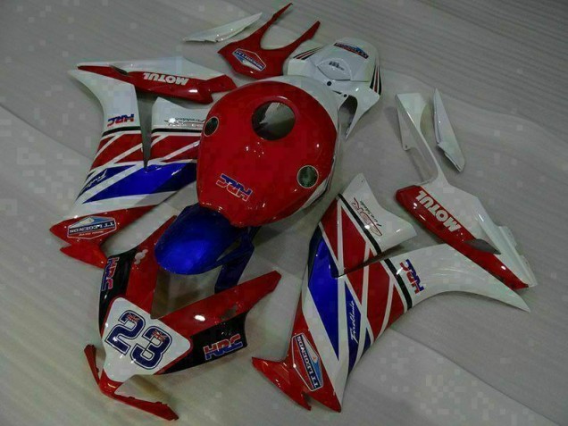 2012-2016 Red White Blue 23 Honda CBR1000RR Bike Fairing Kit UK 2012-2016 Red White Blue 23 Honda CBR1000RR Bike Fairing Kit UK