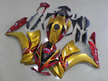 2012-2016 Gold and Dark Red Honda CBR1000RR Motor Fairings UK
