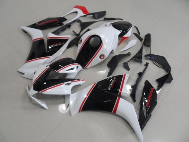 2012-2016 Black and White and Red Stripe Honda CBR1000RR Motorcylce Fairings UK