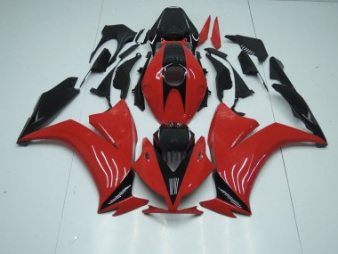 2012-2016 Red Black with No Decals Honda CBR1000RR Moto Fairings UK
