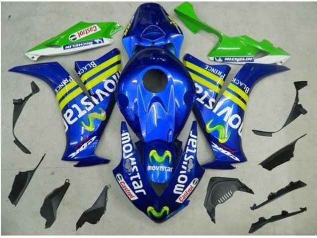 2012-2016 Movistars Honda CBR1000RR Motorcycle Replacement Fairings UK