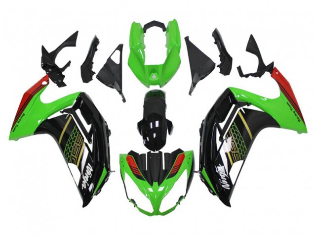 2012-2016 Green Black Kawasaki EX650 Motorbike Fairing UK 2012-2016 Green Black Kawasaki EX650 Motorbike Fairing UK