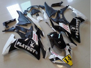2013-2015 Black Playboy 14 Honda CBR500RR Motorbike Fairing UK