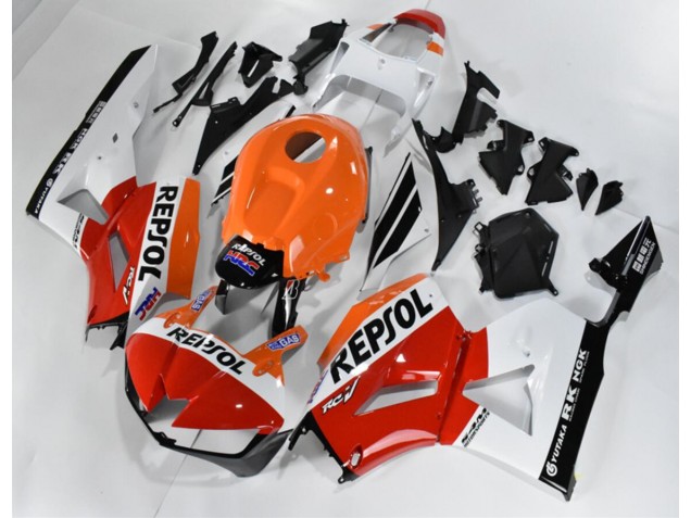 2013-2021 Red White Orange Repsol Honda CBR600RR Motorcycle Fairings Kit UK