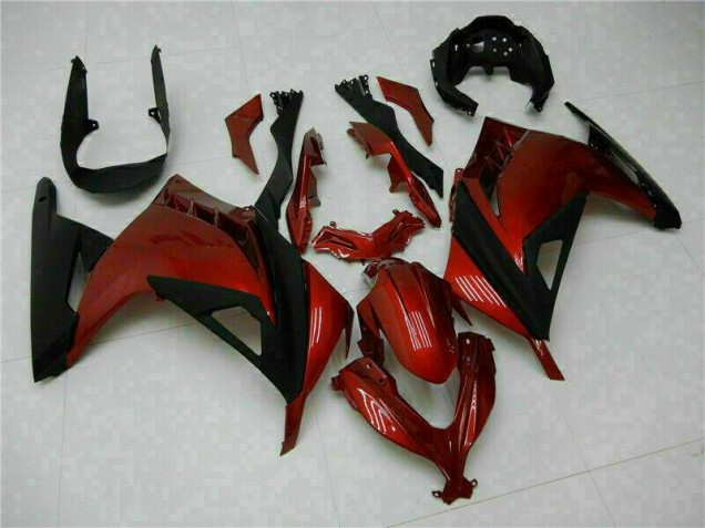 2013-2016 Red Kawasaki EX300 Motorbike Fairing Kits UK 2013-2016 Red Kawasaki EX300 Motorbike Fairing Kits UK