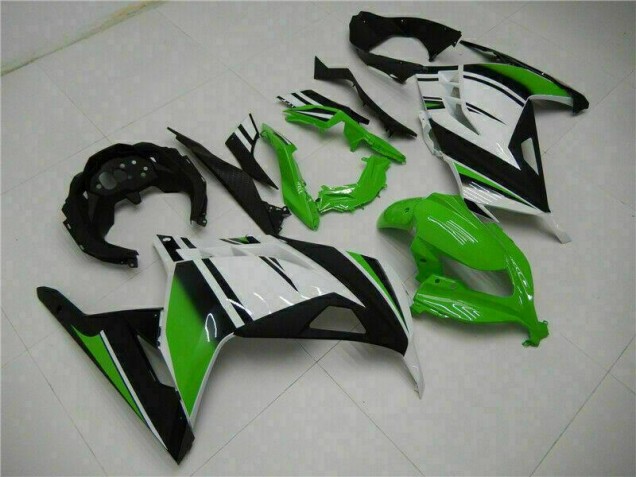 2013-2016 Green Black Silver Kawasaki EX300 Moto Fairings UK 2013-2016 Green Black Silver Kawasaki EX300 Moto Fairings UK