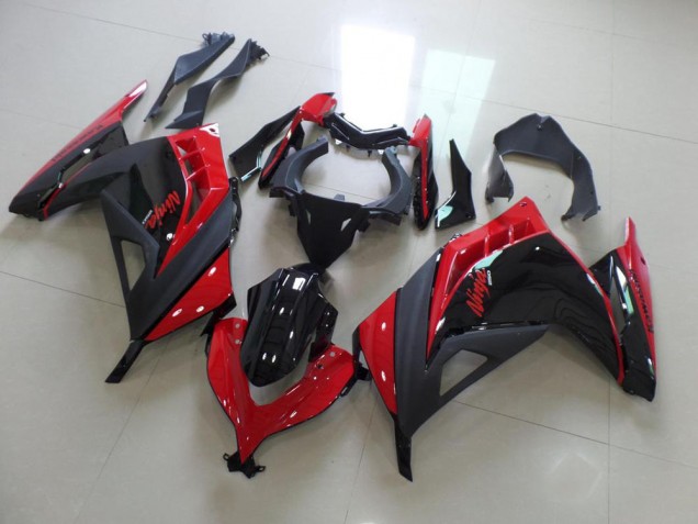2013-2016 Red Black Kawasaki ZX300R Bike Fairing UK 2013-2016 Red Black Kawasaki ZX300R Bike Fairing UK
