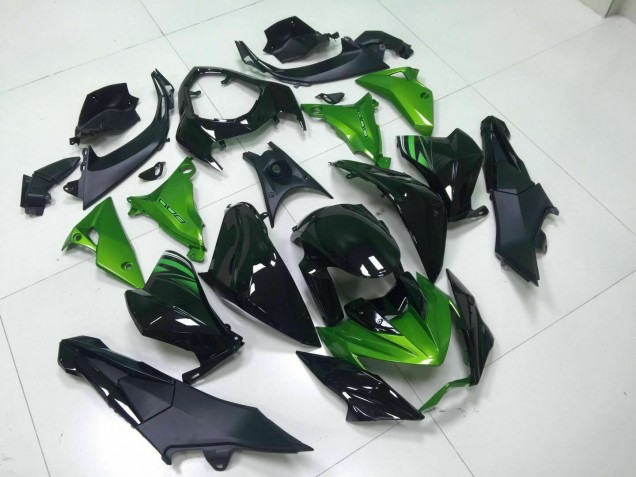 2013-2016 Green Black Kawasaki Z800 Moto Fairings UK 2013-2016 Green Black Kawasaki Z800 Moto Fairings UK