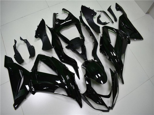2013-2018 Glossy Black Kawasaki ZX6R Motorcycle Fairings Kit UK 2013-2018 Glossy Black Kawasaki ZX6R Motorcycle Fairings Kit UK