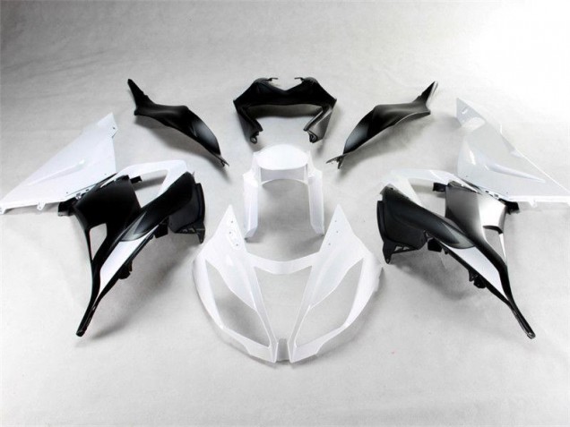 2013-2018 White Black Kawasaki ZX6R Motorbike Fairings UK 2013-2018 White Black Kawasaki ZX6R Motorbike Fairings UK