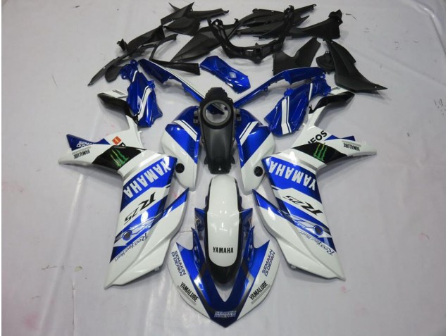 2015-2022 White Monster Yamaha YZF R3 Replacement Fairings UK 2015-2022 White Monster Yamaha YZF R3 Replacement Fairings UK
