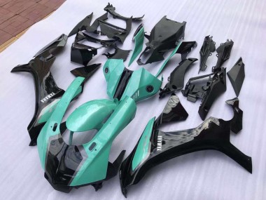 2015-2019 Black Blue Yamaha YZF R1 Bike Fairing Kit UK
