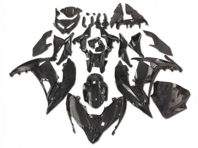 2017-2019 Glossy Black Kawasaki EX650 Bike Fairing Kit UK 2017-2019 Glossy Black Kawasaki EX650 Bike Fairing Kit UK