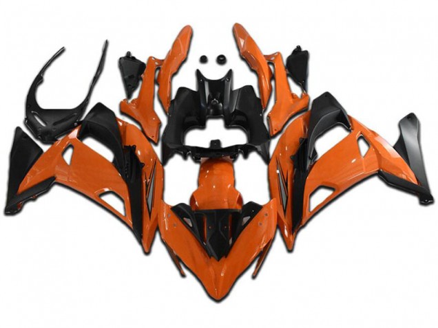 2017-2019 Orange Black Kawasaki EX650 Motorcycle Bodywork UK 2017-2019 Orange Black Kawasaki EX650 Motorcycle Bodywork UK