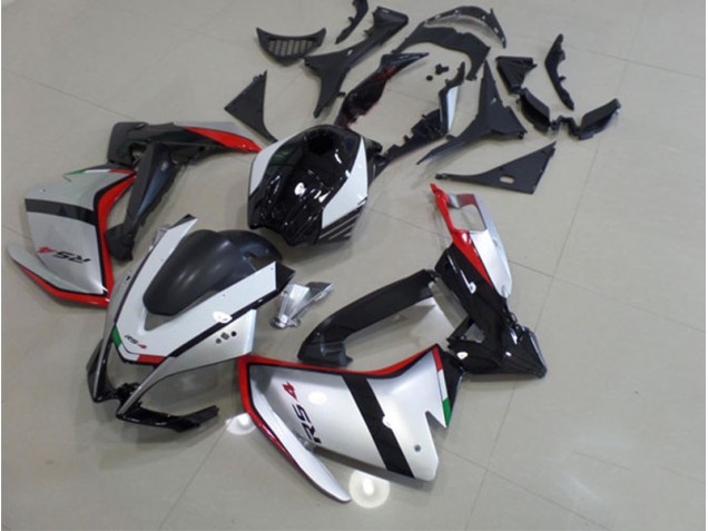 2011-2018 Black Silver Red Aprilia RS4 50 125 Bike Fairing Kit UK 2011-2018 Black Silver Red Aprilia RS4 50 125 Bike Fairing Kit UK