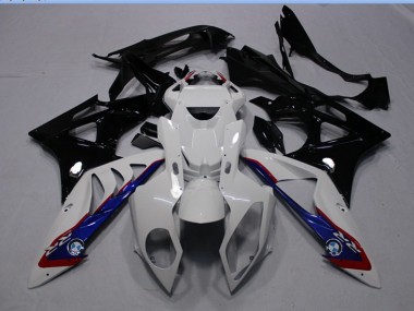 2009-2014 White Black Blue BMW S1000RR Motorcycle Fairing Kit UK