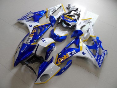 2009-2014 Blue White GoldBet BMW S1000RR Motorcycle Fairings Kit UK