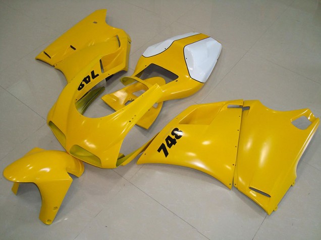 1993-2005 Yellow Ducati 748 916 996 996S Motorcycle Fairings UK