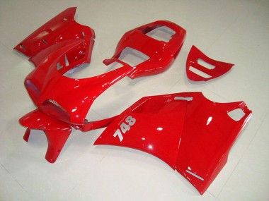 1993-2005 Red Ducati 748 916 996 996S Motorcycle Fairing Kit UK