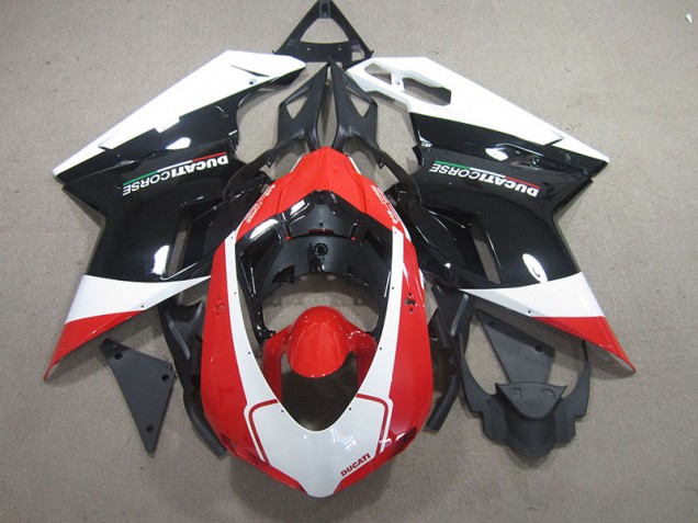 2007-2014 Black Red White Ducati 848 Motorcylce Fairings UK 2007-2014 Black Red White Ducati 848 Motorcylce Fairings UK