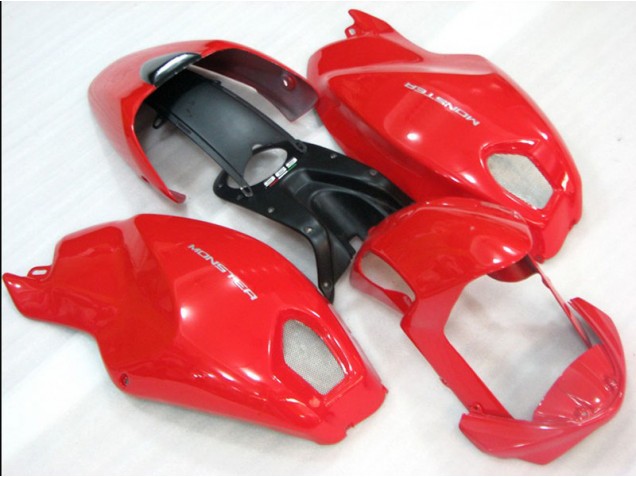 2008-2012 Red Monster Ducati Monster 696 Motorcycle Bodywork UK 2008-2012 Red Monster Ducati Monster 696 Motorcycle Bodywork UK