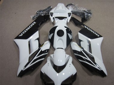 2004-2005 Black White Honda CBR1000RR Motorbike Fairing Kits UK
